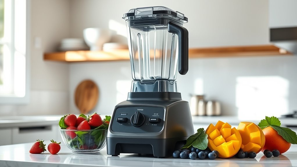 powerful vitamix blending features