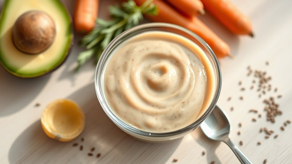 protein packed fats in purees