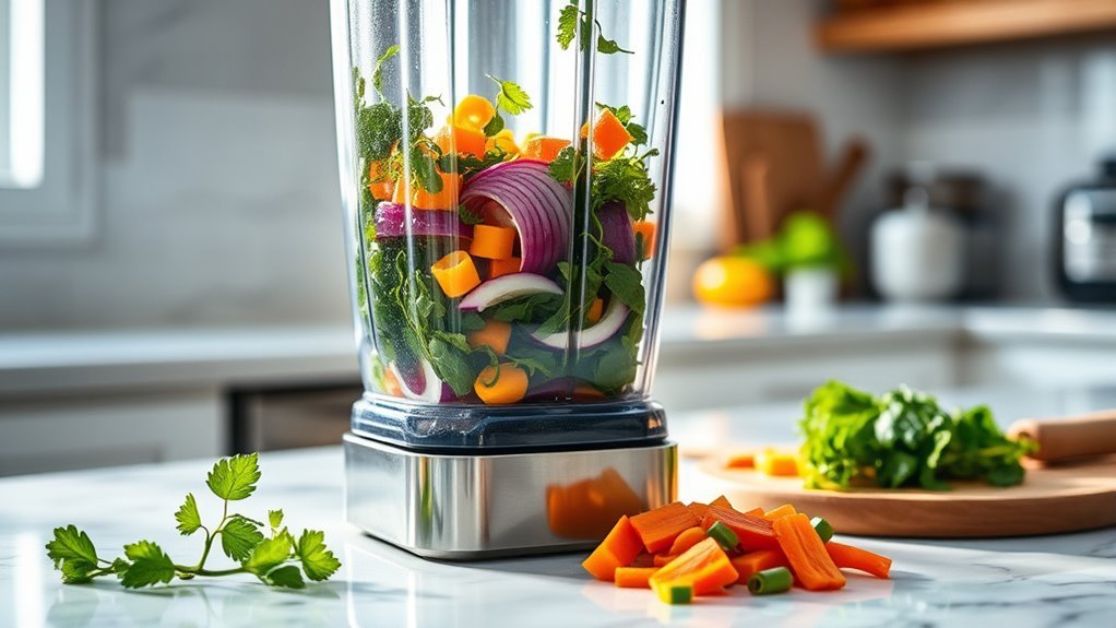 pulse control optimizes blending
