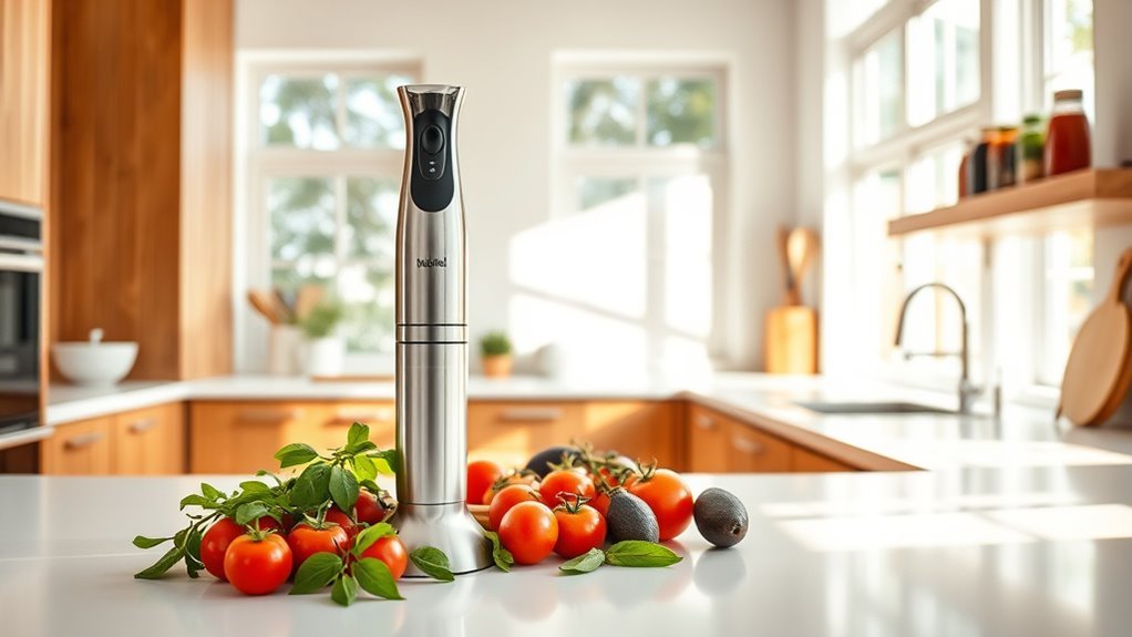 quick clean immersion blender ease