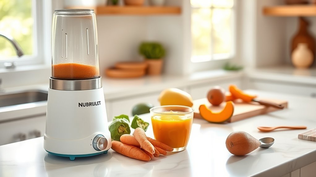 quiet all in one steamer blender