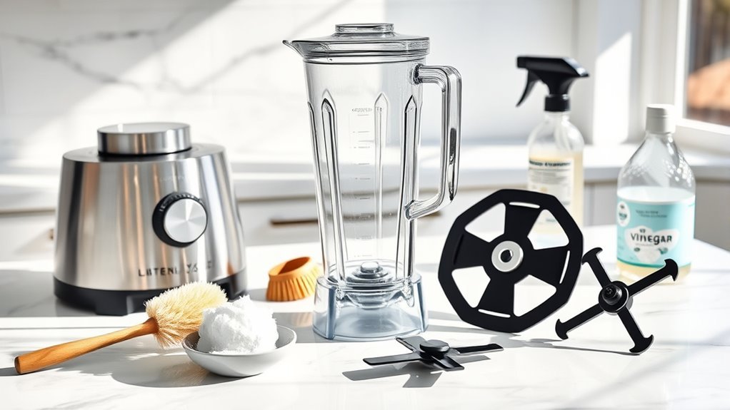 removable blades simplify cleaning