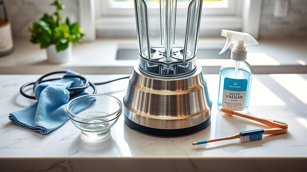 safe blender cleaning essentials