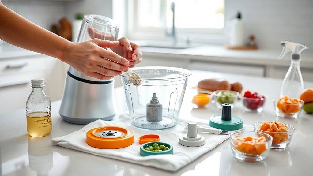 self cleaning baby food processors