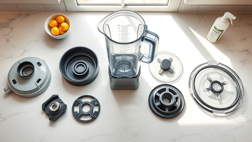 unplug blender for safety