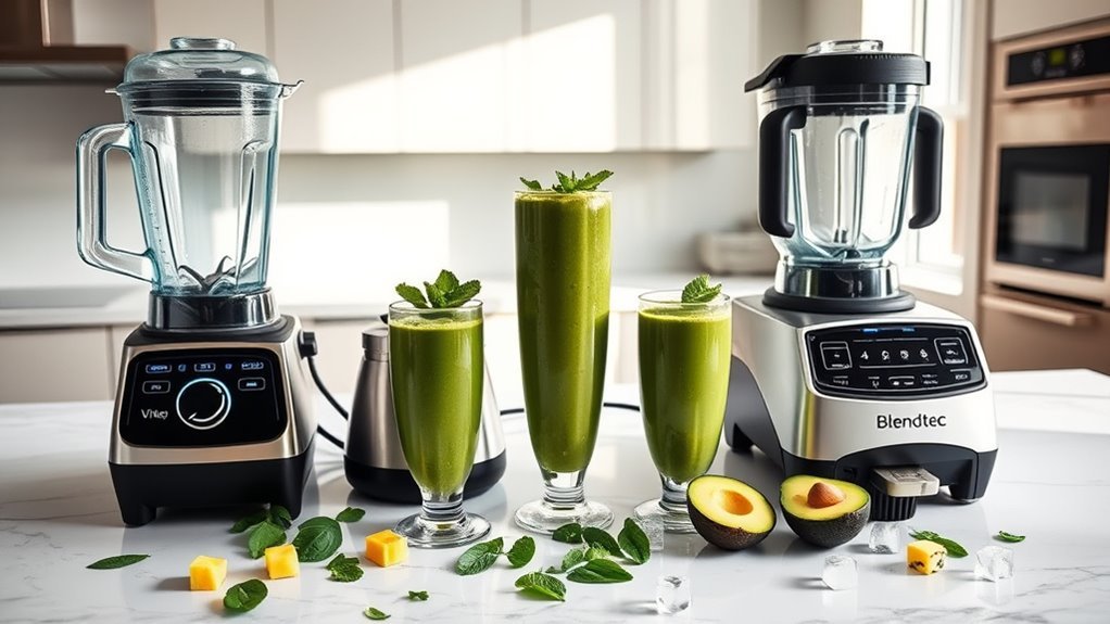 vitamix crushes blender competition