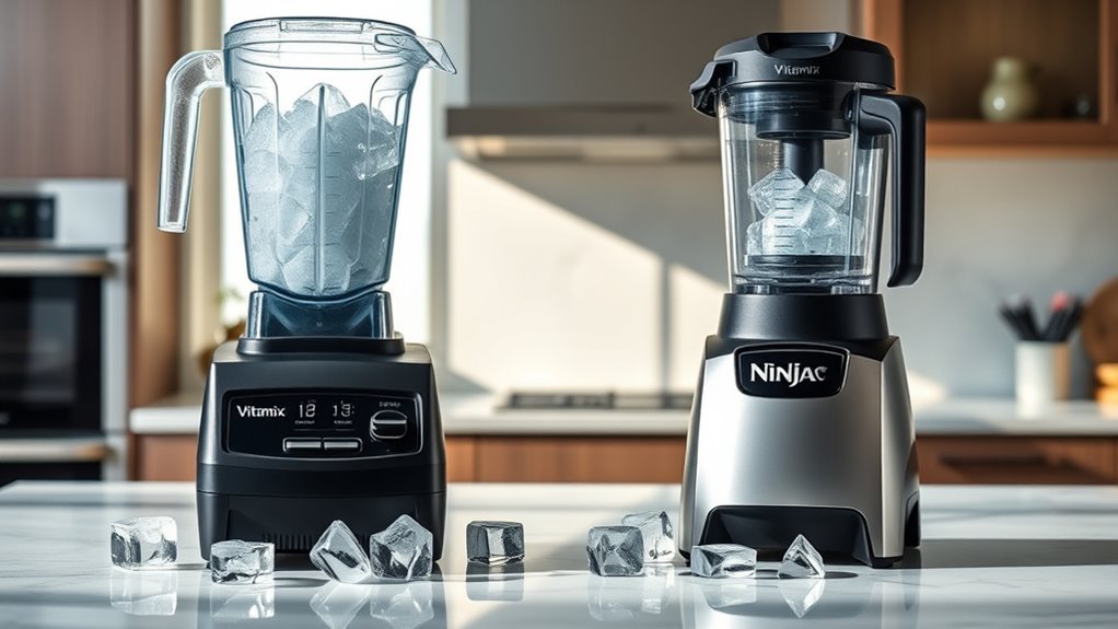 vitamix edges ice crushing
