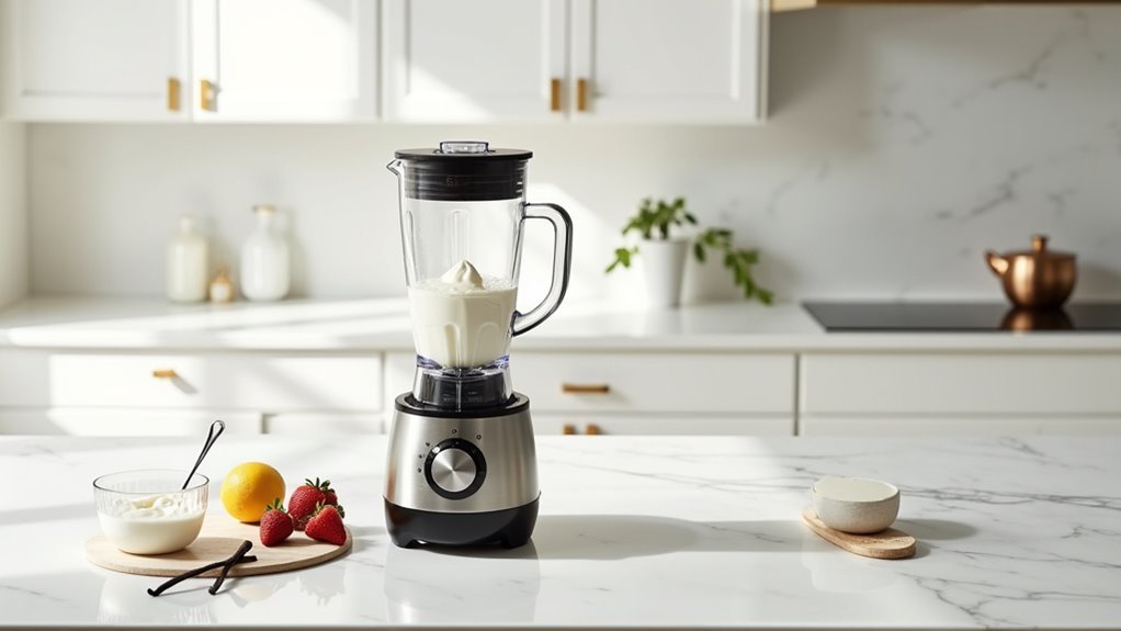 blender features for whipping cream