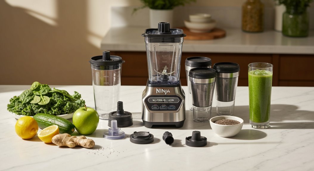 blender cups and accessories
