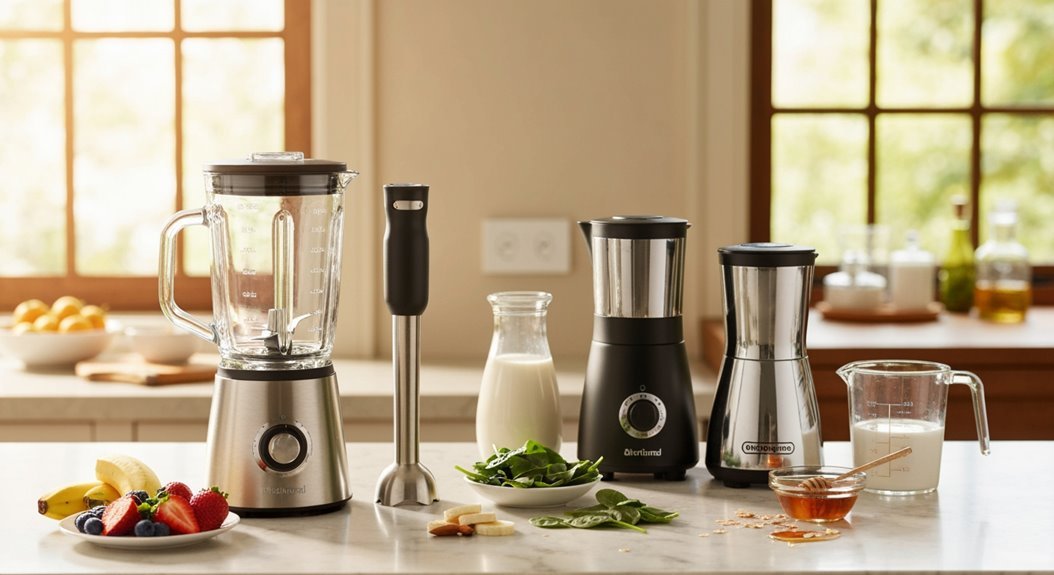 efficient ergonomic blending tools