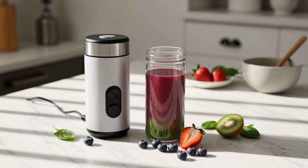 portable rechargeable blending device