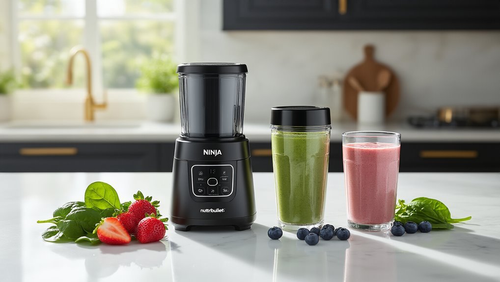 five best ninja blenders vs nutribullet models
