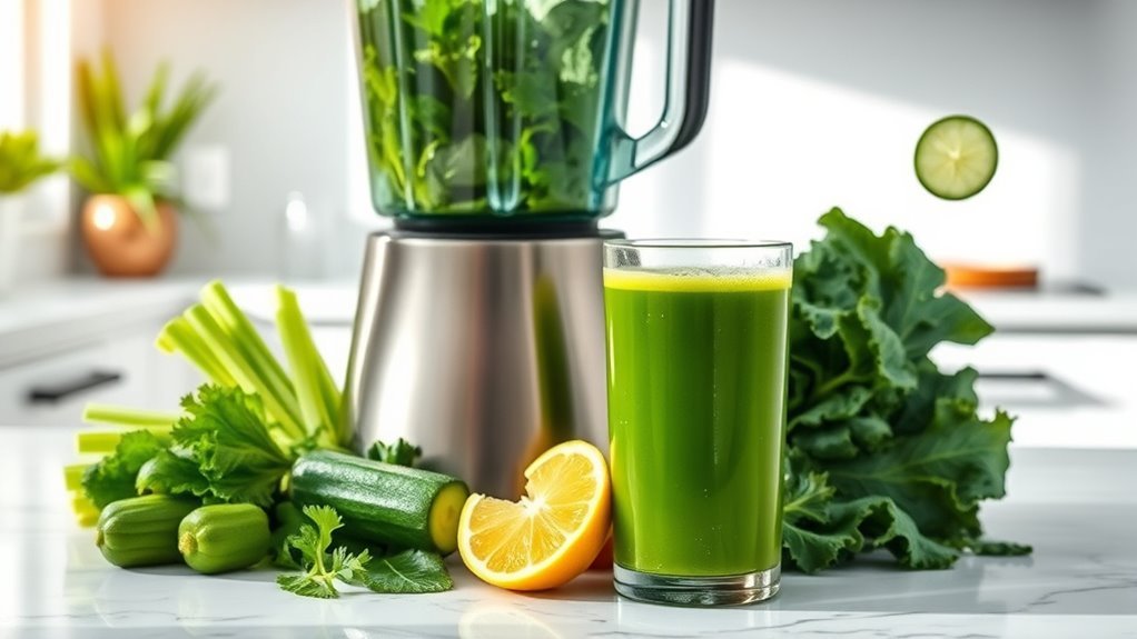 blender makes surprisingly smooth juice