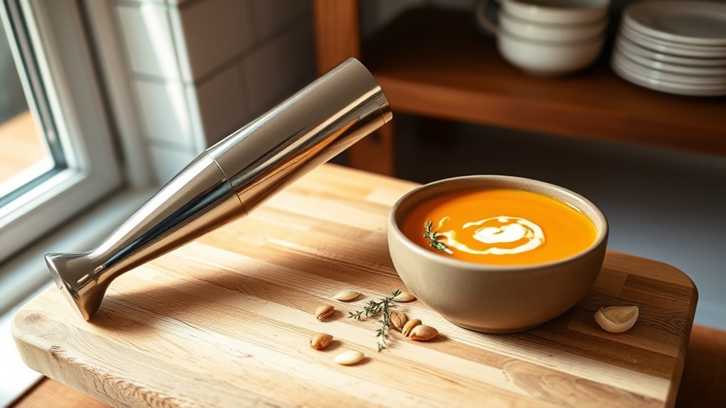 commercial grade immersion blender durability