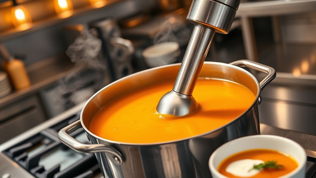 professional grade high capacity immersion blenders