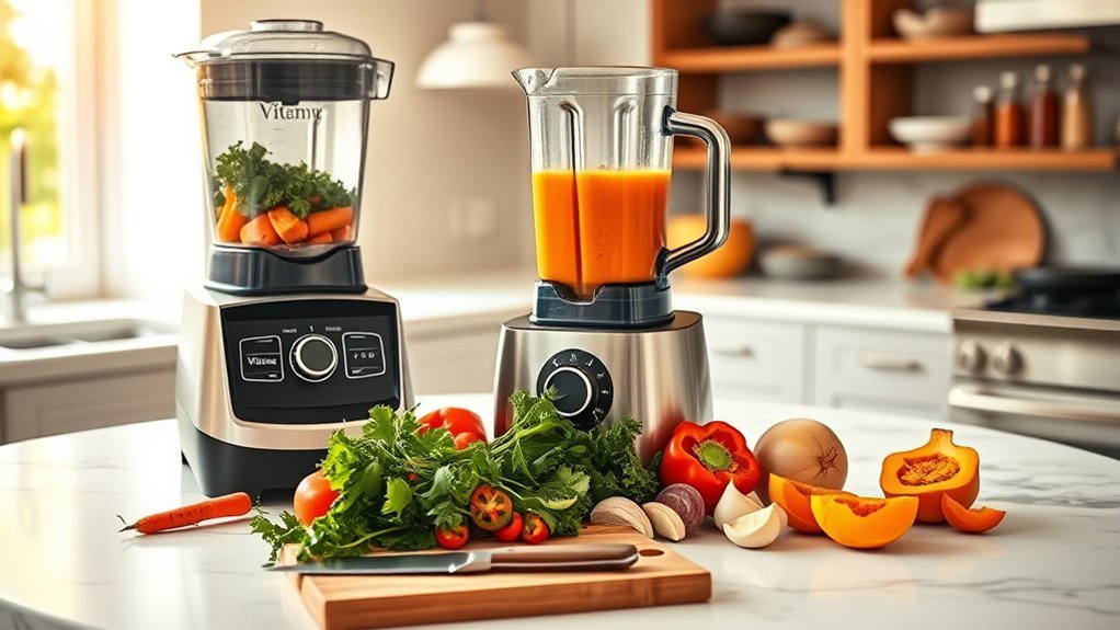 vitamix vs food processor roles