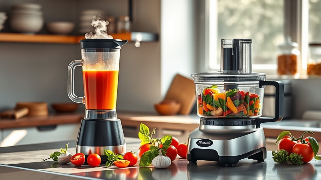 vitamix vs food processor tradeoffs